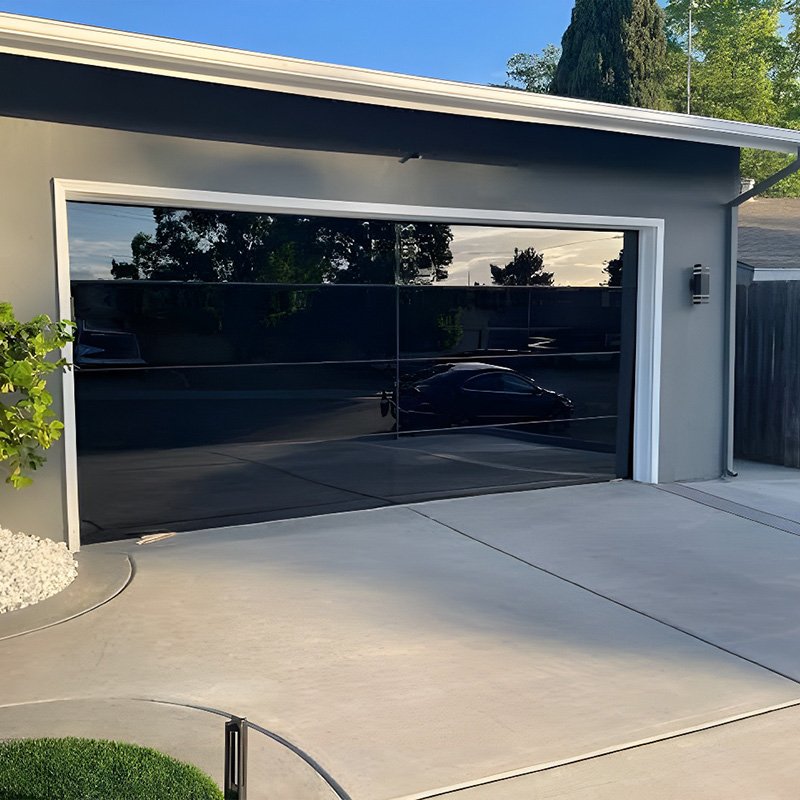 Frameless Glass Garage Door-Amercian Standard Joint